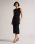 POLYAN-Dresses-Stitch Detailed Bodycon Dress- Ted Baker Romania